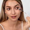 Load image into Gallery viewer, Apply mascara with Dolly mascara fan brush on lower lashes | Anjoize